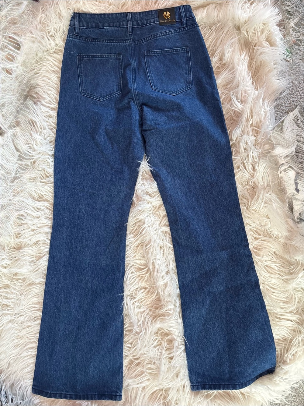 House of Harlow 1960 Reva Straight Leg Jeans Medium Wash NWT 30/10 - Picture 5 of 6